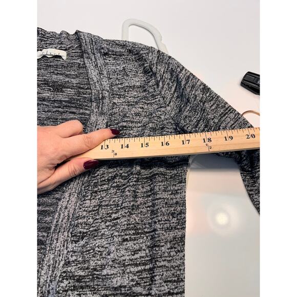 Velvet By Graham & Spencer Gray Long Open Cardigan Sweater Size XS - Picture 7 of 7